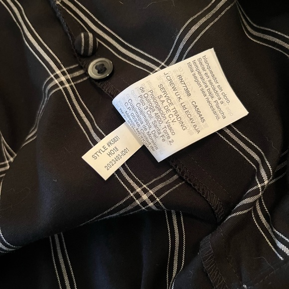 Madewell Open Front Tie Side Blouse - Picture 8 of 10